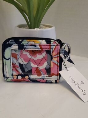 Vera Bradley Quilted Floral ID Wallet